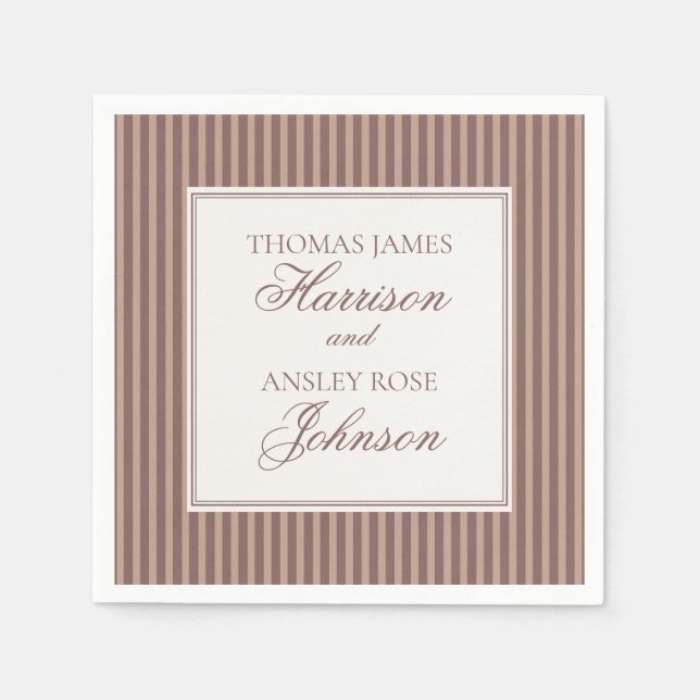 Serviette En Papier Espresso Martini Love Brewing Coffee Wedding (Devant)