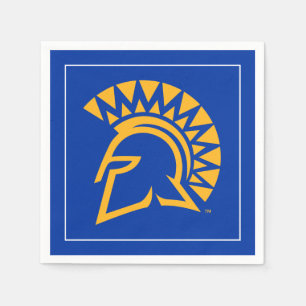 Serviette En Papier État Spartans de San Jose