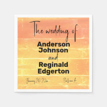 Été Russe Décontracté Jaune Pêche Mariage