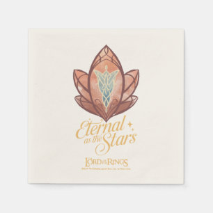 Serviette En Papier Éternelle comme l'Étoile du Soir Graphique