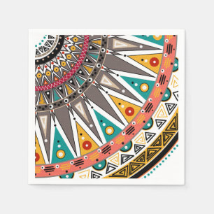 Serviette En Papier Ethnic