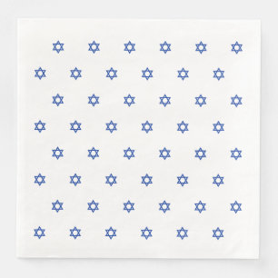 Serviette En Papier Étoile bleue de David White