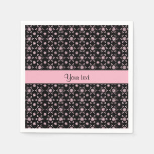 Serviette En Papier Étoiles lilas scintillantes étincelantes de