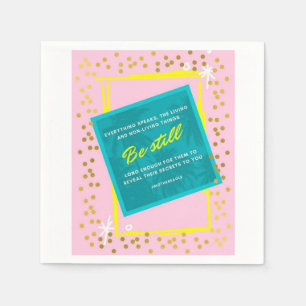Serviette En Papier Être toujours citée Pink Green serviettes en papie