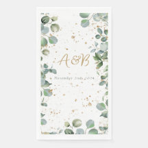 Eucalyptus Gold Parties scintillant - Vert