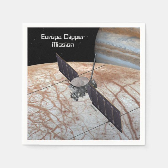 Serviette En Papier Europa Clipper Mission Spacraft (Devant)