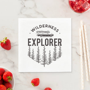 Serviette En Papier Explorateur Wilderness