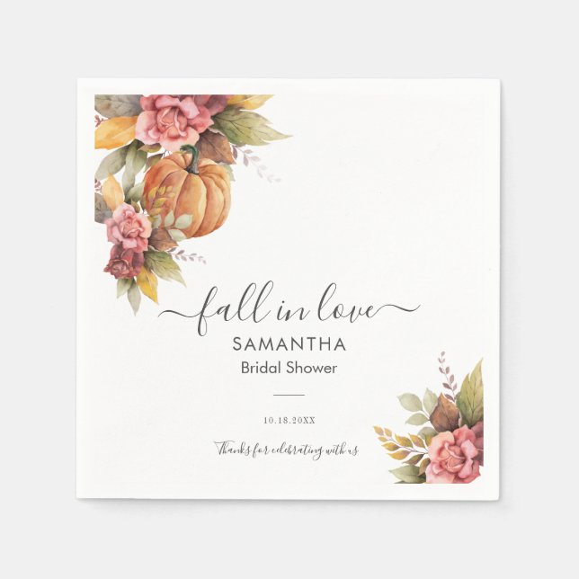 Serviette En Papier Faire connaissance avec les feuilles d'automne Cit (Devant)