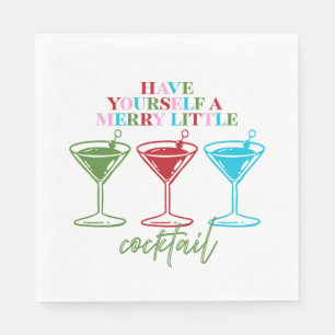 Serviette En Papier Faites-vous une petite fête de cocktail de demoise
