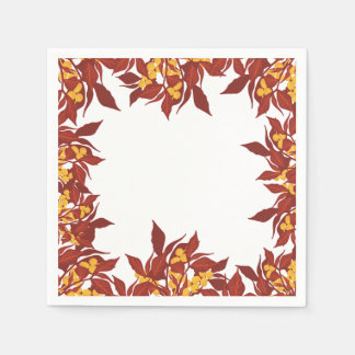 Serviette En Papier Fall themed paper
