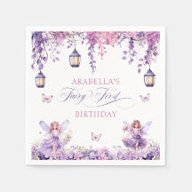 Fantaisie Florale Violette Fée Premier Anniversair