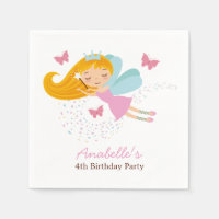 Fée mignonne Princesse Filles Anniversaire