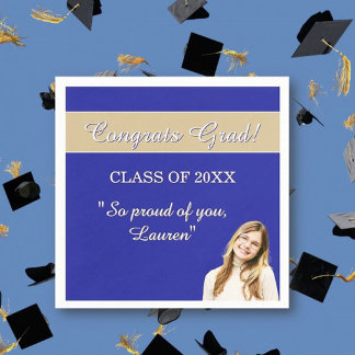 Serviette En Papier Félicitations pour la remise des diplômes parfaite