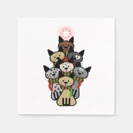 Serviette En Papier Festivals Noël