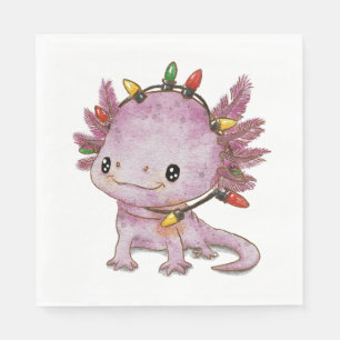 Serviette En Papier Festive Axolotl