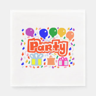 Serviette En Papier Fête