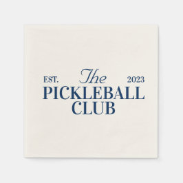Serviette En Papier Fête à thème du Pickleball