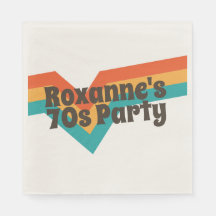 Fête d'anniversaire des années 70