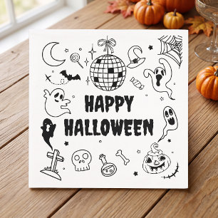 Serviette En Papier Fête d'anniversaire des enfants en costumes pour H