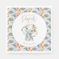 fête d'anniversaire d'un doux petit éléphant d'ara