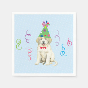 Serviette En Papier Fête d'anniversaire Great Pyrenees Napkins