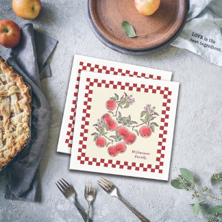 Serviette En Papier Fête d'automne Pomme moisson Thanksgiving Personna