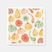 Fête de Bébé d'Automne Citrouille et Gourde