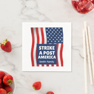 Serviette En Papier fête de famille ultime du 4 juillet