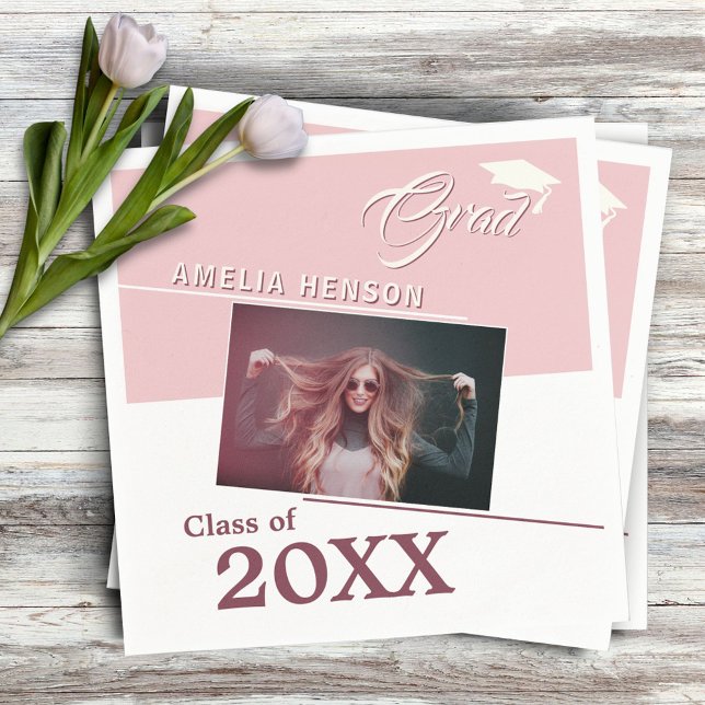 Serviette En Papier Fête de graduation de la photographie moderne Dust (Créateur téléchargé)