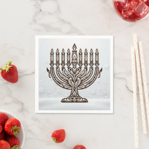 Serviette En Papier Fête de Hannukah