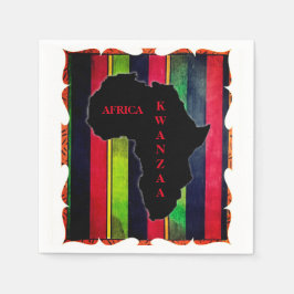 Serviette En Papier Fête De Kwanzaa
