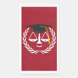 Serviette En Papier Fête de l'enseignement de droit