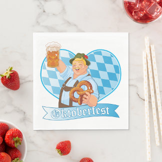 Serviette En Papier Fête de l'Oktoberfest