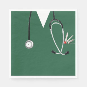 Serviette En Papier Fête de Médecin