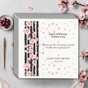 Serviette En Papier Fête de naissance Fleurs de cerisier Sakura Spring