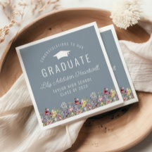 Fête de remise des diplômes bohème aquarelle fleur