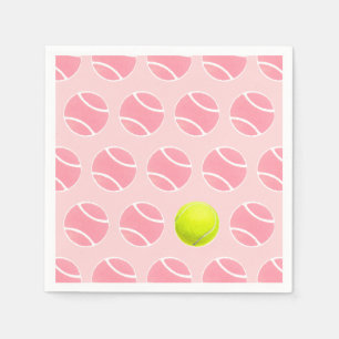 Serviette En Papier Fête de tennis