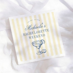 Serviette En Papier Fête de week-end de Bachelorette Préparatoire Marg