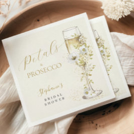 Serviette En Papier Fête des mariées des pétales et des Fleurs sauvage