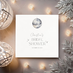 Serviette En Papier Fête des mariées Disco Retro Party