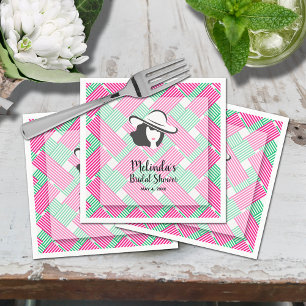 Serviette En Papier Fête des mariées du grand Casquette Derby