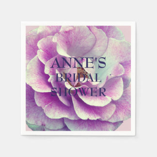 Serviette En Papier Fête des mariées Papier Rose de serviettes