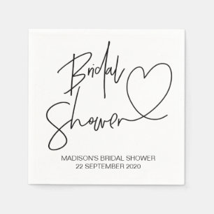 Serviette En Papier Fête des mariées sur mesure Décor Cocktail