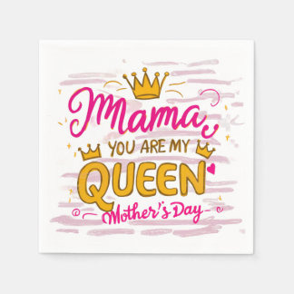Serviette En Papier Fête des mères