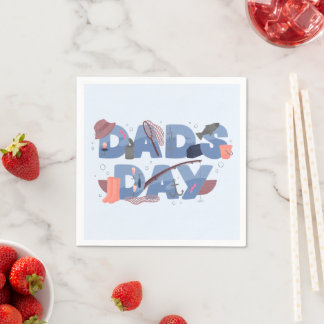Serviette En Papier Fête des pères