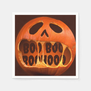 Serviette en papier Fête d'Halloween hurlement cit