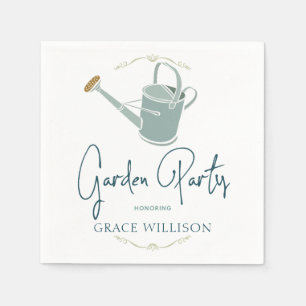 Serviette En Papier Fête du jardin personnalisée