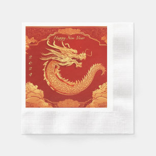 Serviette En Papier Fête du Nouvel An chinois