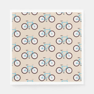 Serviette En Papier Fête Motif vélo