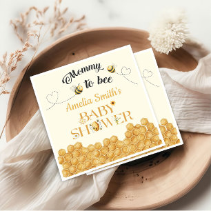Serviette En Papier Fête Prénatale Mommy To Bee